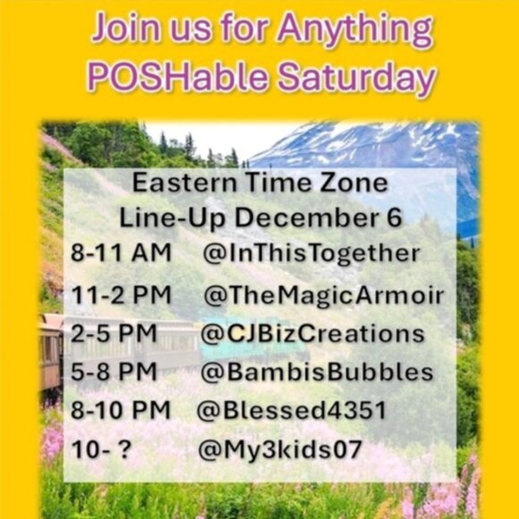 Sick today - back next week! 12/7 Jingle & Mingle updated schedule: see flyer! - Picture 2 of 16